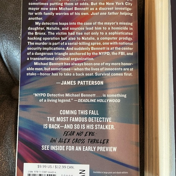 Lot of Six James Patterson Books in Paperback - Picture 9 of 9